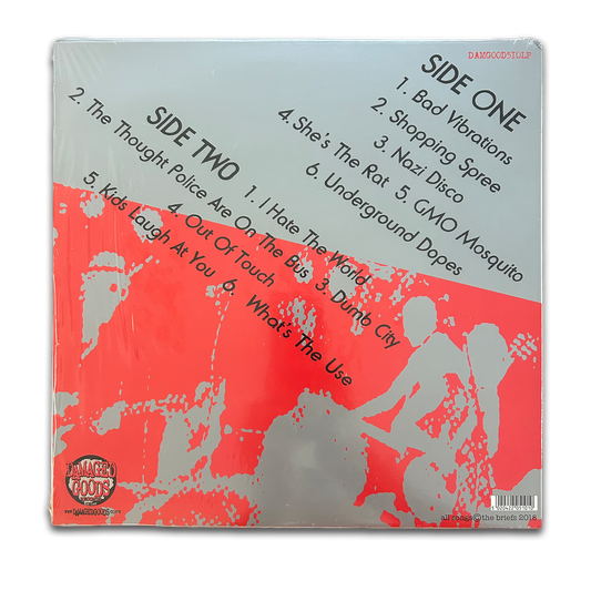 The Briefs - Platinum Rats vinyl back