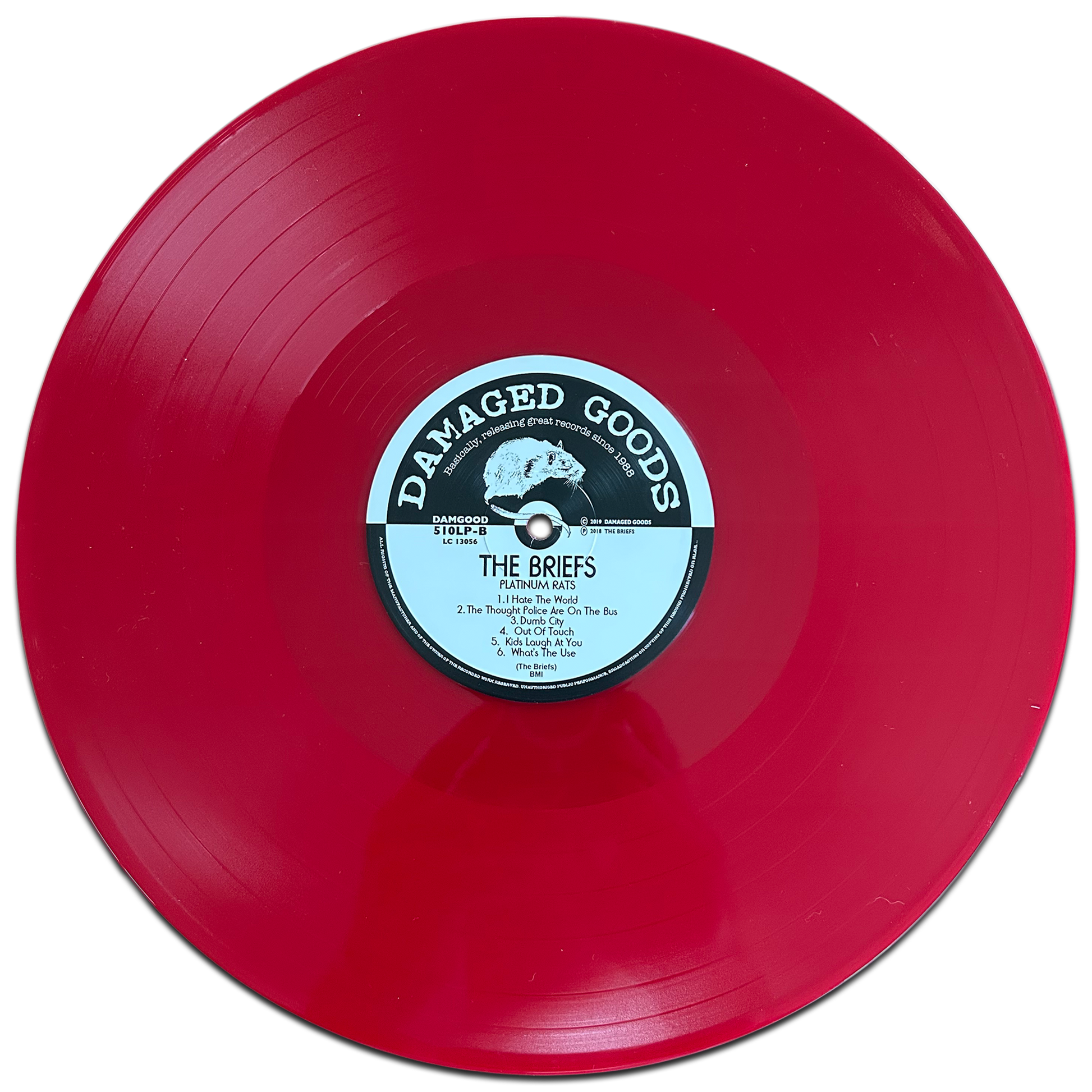 The Briefs - Platinum Rats vinyl side A